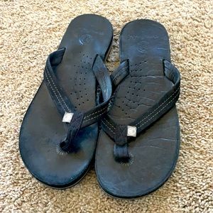 Ocean Minded Leather Flip Flops